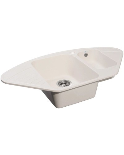 Кухонная мойка GranFest Quarz белый GF-Z14