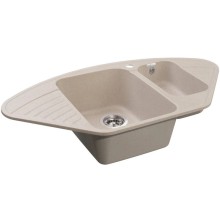Кухонная мойка GranFest Quarz песок GF-Z14