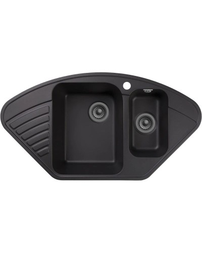 Кухонная мойка GranFest Quarz черный GF-Z14