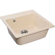 Кухонная мойка GranFest Quarz бежевый GF-Z48