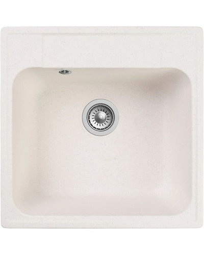 Кухонная мойка GranFest Quarz белый GF-Z48