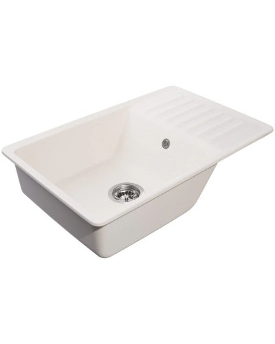 Кухонная мойка GranFest Quarz белый GF-Z72