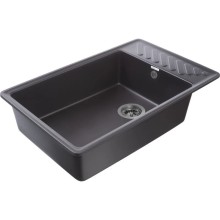 Кухонная мойка GranFest Quarz черный GF-Z51