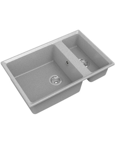 Кухонная мойка GranFest серый Level GF-LV-760K