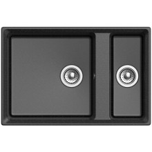 Кухонная мойка GranFest черный Level GF-LV-760K