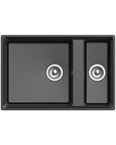Кухонная мойка GranFest черный Level GF-LV-760K