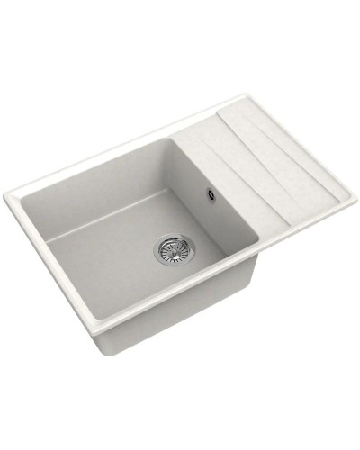 Кухонная мойка GranFest белый Level GF-LV-760L