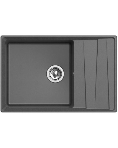 Кухонная мойка GranFest графит Level GF-LV-760L