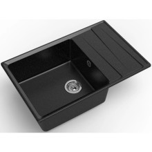 Кухонная мойка GranFest черный Level GF-LV-760L