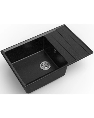 Кухонная мойка GranFest черный Level GF-LV-760L