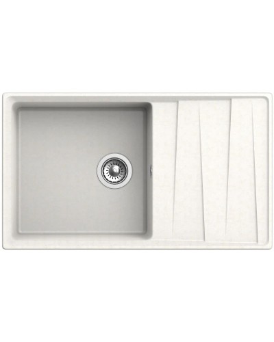 Кухонная мойка GranFest белый Level GF-LV-860L