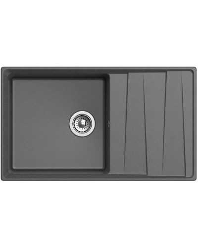 Кухонная мойка GranFest графит Level GF-LV-860L