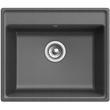 Кухонная мойка GranFest графит Vertex GF-V-580