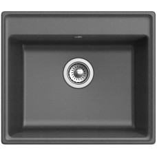 Кухонная мойка GranFest графит Vertex GF-V-580