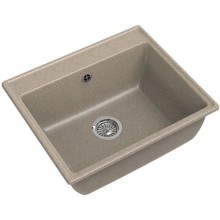 Кухонная мойка GranFest песок Vertex GF-V-580