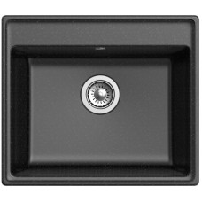 Кухонная мойка GranFest черный Vertex GF-V-580