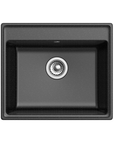 Кухонная мойка GranFest черный Vertex GF-V-580