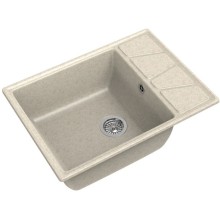 Кухонная мойка GranFest бежевый Vertex GF-V-680L