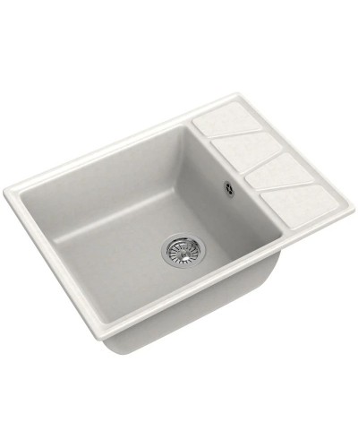 Кухонная мойка GranFest белый Vertex GF-V-680L