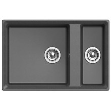 Кухонная мойка GranFest графит Level GF-LV-760K