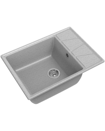 Кухонная мойка GranFest серый Vertex GF-V-680L
