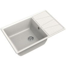 Кухонная мойка GranFest белый Vertex GF-V-780L