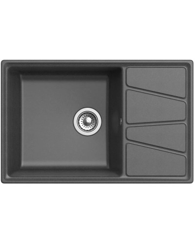 Кухонная мойка GranFest графит Vertex GF-V-780L