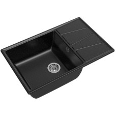 Кухонная мойка GranFest черный Vertex GF-V-780L
