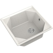 Кухонная мойка GranFest белый Unique GF-U-500