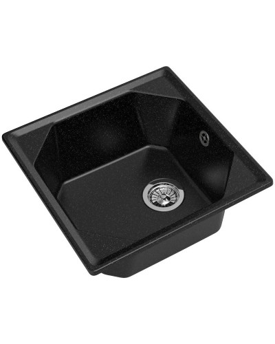 Кухонная мойка GranFest черный Unique GF-U-500