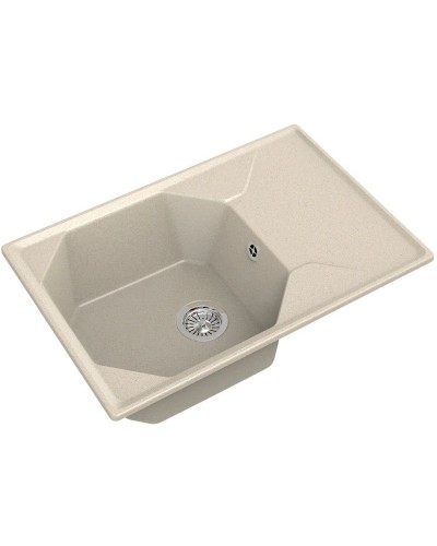 Кухонная мойка GranFest бежевый Unique GF-U-740L