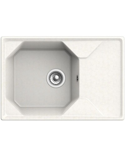 Кухонная мойка GranFest белый Unique GF-U-740L