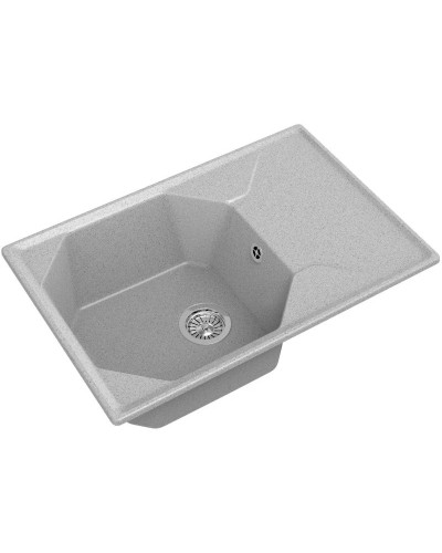 Кухонная мойка GranFest серый Unique GF-U-740L