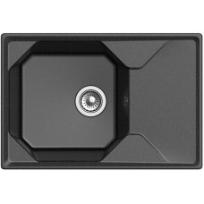 Кухонная мойка GranFest черный Unique GF-U-740L