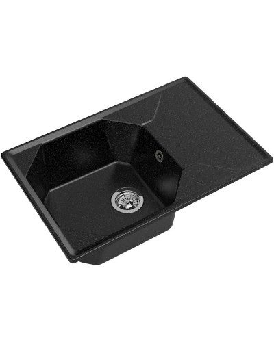 Кухонная мойка GranFest черный Unique GF-U-740L