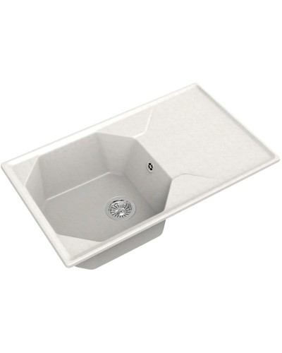 Кухонная мойка GranFest белый Unique GF-U-840L