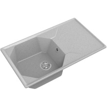 Кухонная мойка GranFest серый Unique GF-U-840L
