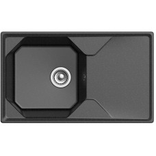Кухонная мойка GranFest черный Unique GF-U-840L
