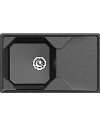 Кухонная мойка GranFest черный Unique GF-U-840L