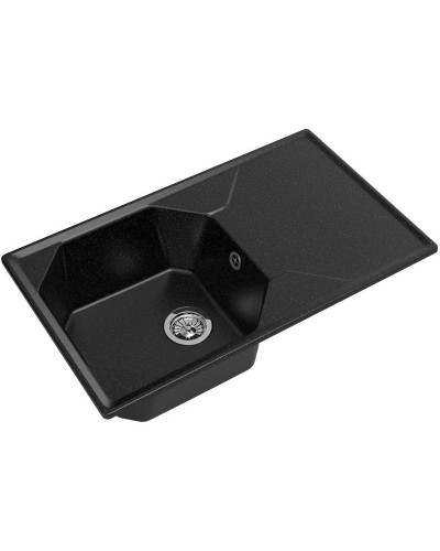Кухонная мойка GranFest черный Unique GF-U-840L