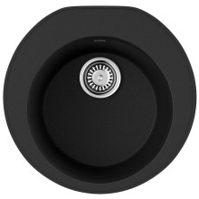 Кухонная мойка Tetogranit Omoikiri Miya 50R-BL черный 4993502