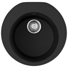 Кухонная мойка Tetogranit Omoikiri Miya 50R-BL черный 4993502