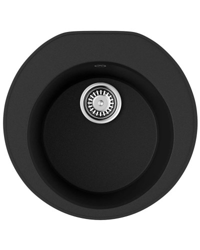 Кухонная мойка Tetogranit Omoikiri Miya 50R-BL черный 4993502