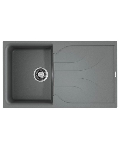 Кухонная мойка Tetogranit Omoikiri Yasugata 86-GR ленинградский серый 4993546