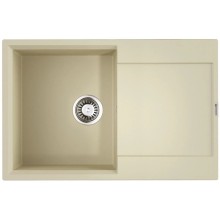 Кухонная мойка Tetogranit Omoikiri Daisen 78T-BE ваниль 4993521