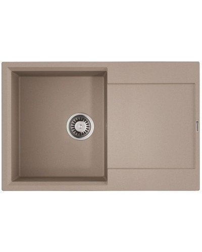 Кухонная мойка Tetogranit Omoikiri Daisen 78T-SA бежевый 4993528