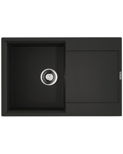 Кухонная мойка Tetogranit Omoikiri Daisen 78T-BL черный 4993527