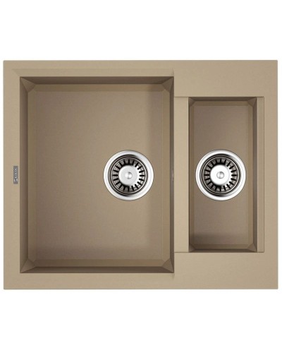 Кухонная мойка Tetogranit Omoikiri Sakaime 60-2-CH шампань 4993913
