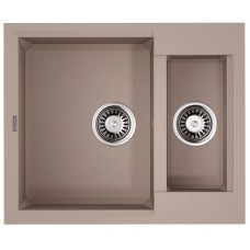 Кухонная мойка Tetogranit Omoikiri Sakaime 60-2-SA бежевый 4993910