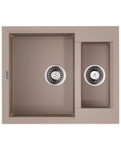 Кухонная мойка Tetogranit Omoikiri Sakaime 60-2-SA бежевый 4993910